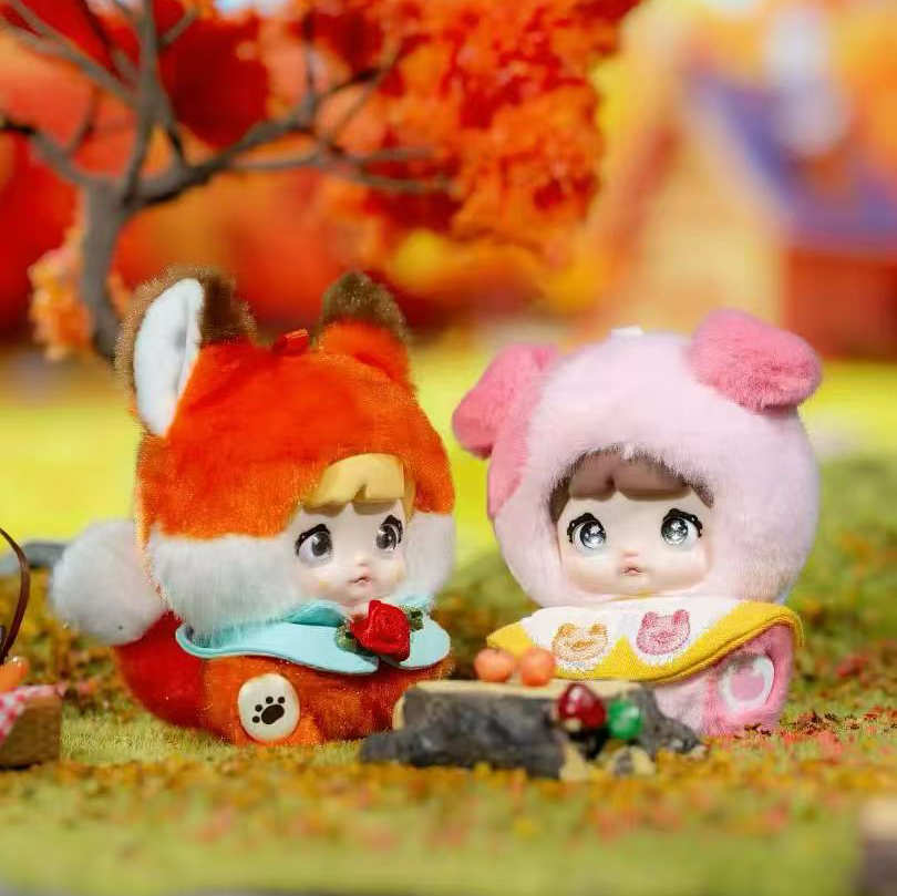 米宝童话镇搪胶毛绒玩具