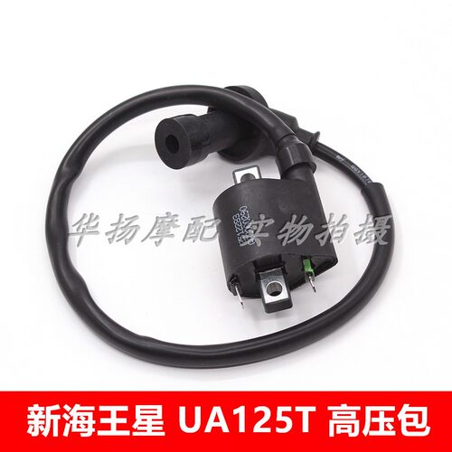 适用铃木新海王星UA125T-A天龙星UA125T-3点火线圈高压包