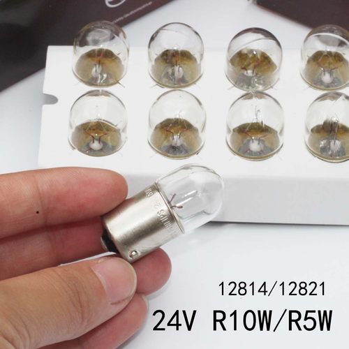 飞利浦包邮卡车r10w24v平脚尾灯