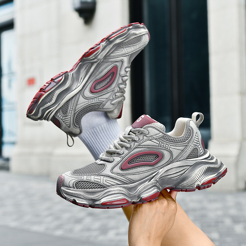 G'VILL贵之步时尚潮鞋轻便舒适复古机能风情侣同款百搭运动老爹鞋