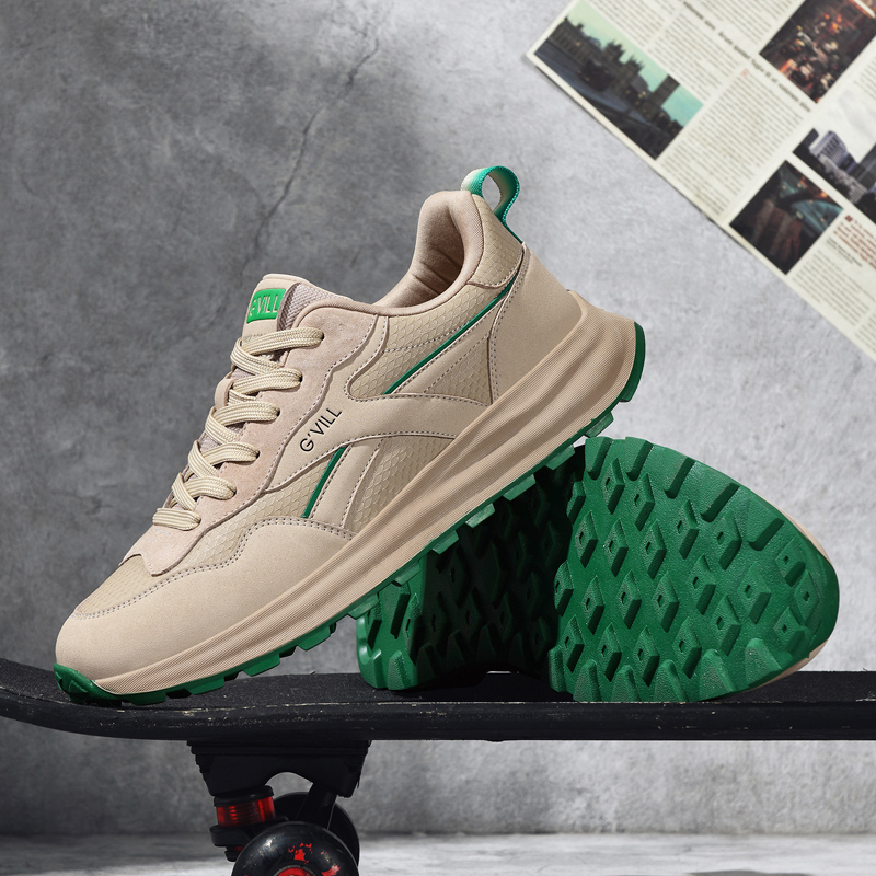 G'VILL贵之步时尚潮鞋轻便舒适秋冬新款男鞋透气百搭运动休闲鞋