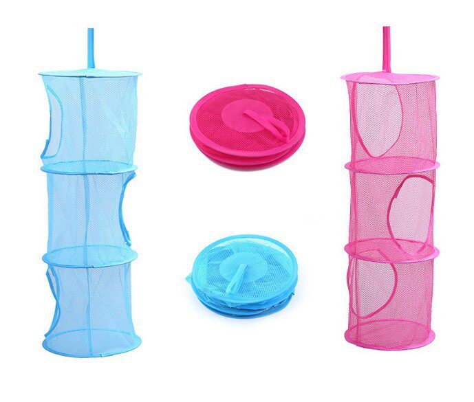 Hanging type Underwear Storage basket multi-storey Underwear Bras Storage Hanging basket transparent Fabric art fold Drying basketin the Storage consolidation , Wash clothing/Sun/Care Products , Laundry basket  category - from Buy2taobao.com to provide professional Taobao agent buy service