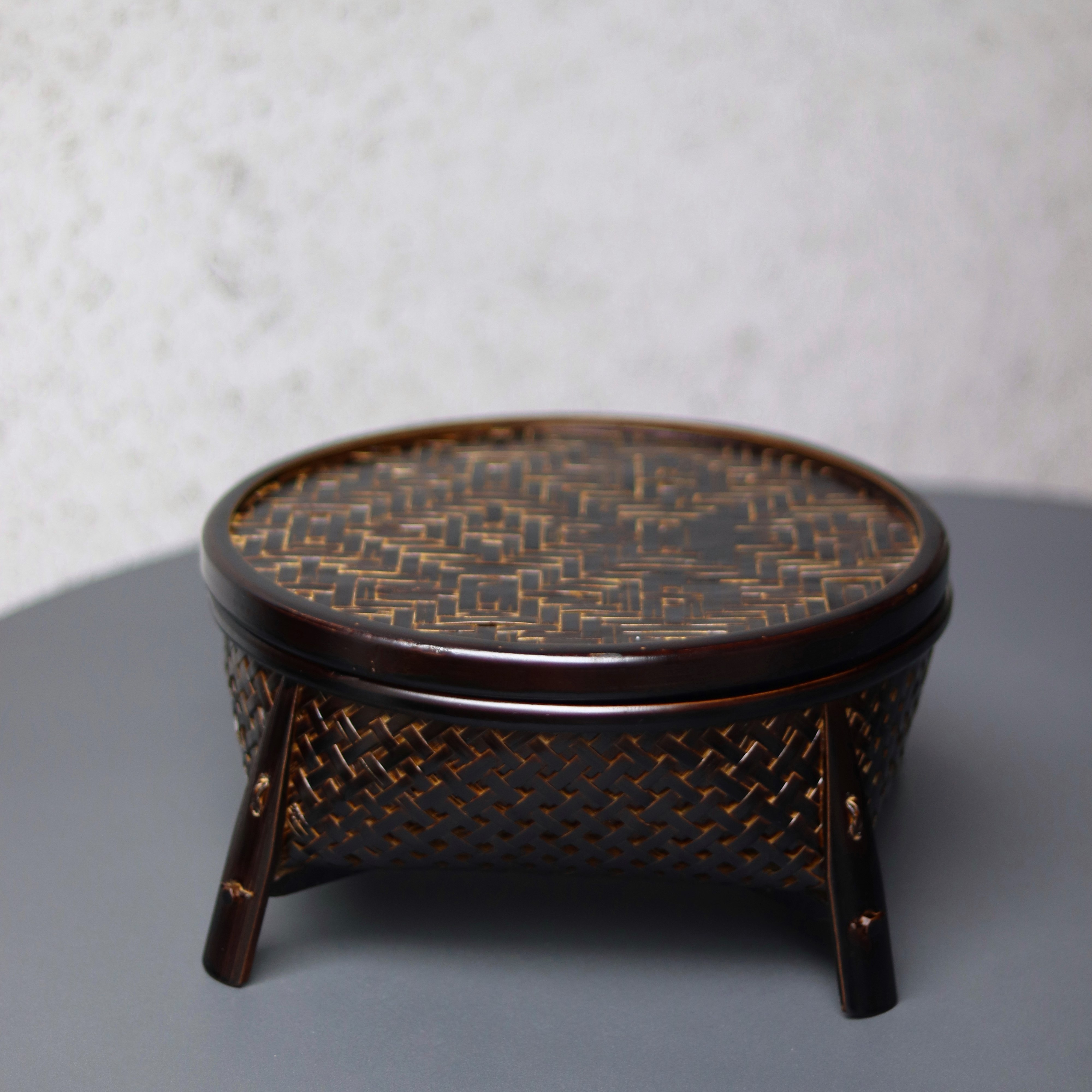 竹编茶具收纳盒茶托盘茶杯收纳盒日式干泡台茶盘茶桌摆件功夫茶具,特色手工艺,竹编/竹雕,淘宝优惠券,粉丝福利购,淘宝优惠卷