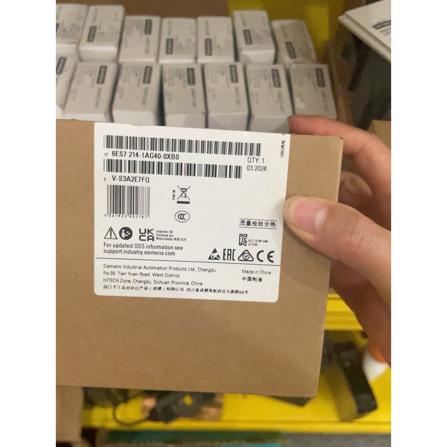 7214-1AG40-0XB0全新原装24年3月的议价产品