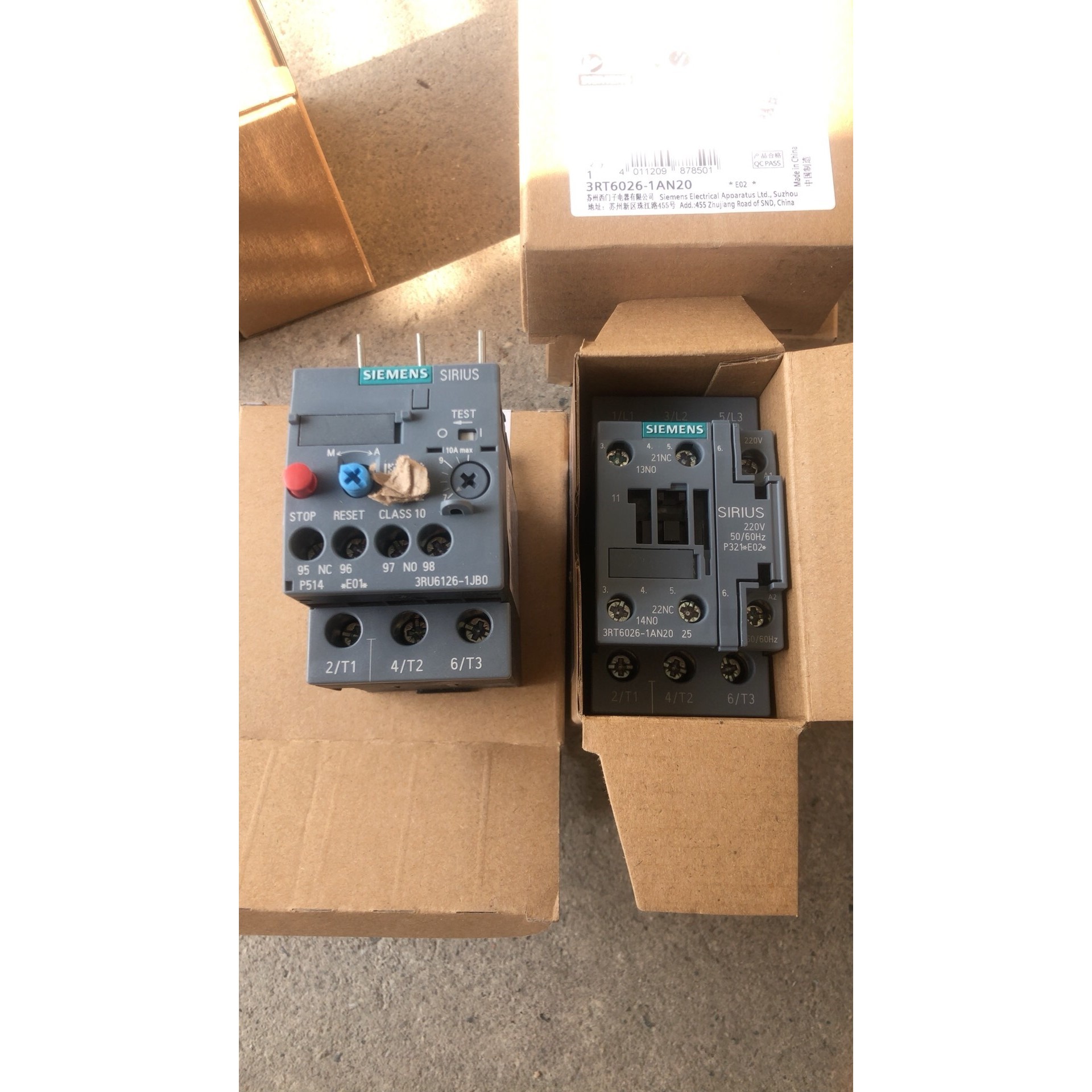 交流接触器3RT6026-1AN20议价产品