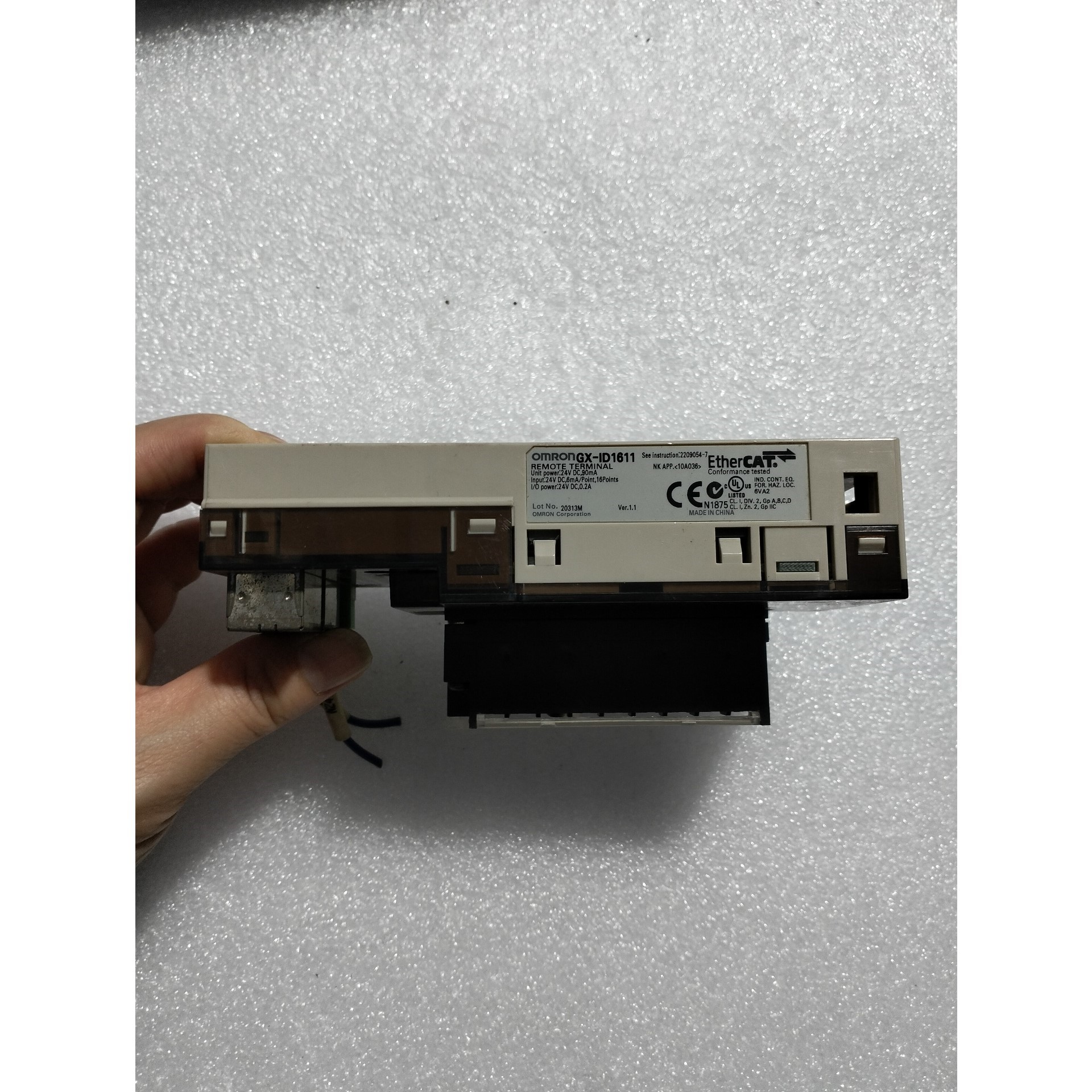 GX-ID1611远程终端模块,支持EtherCAT协议价产品