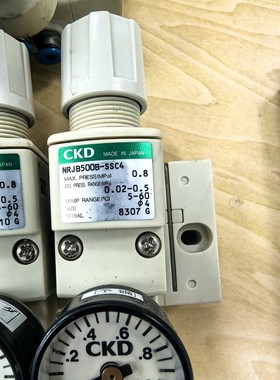 CKD调压阀NRJB500B-SSC4,18个实物拍摄,成色议价产品
