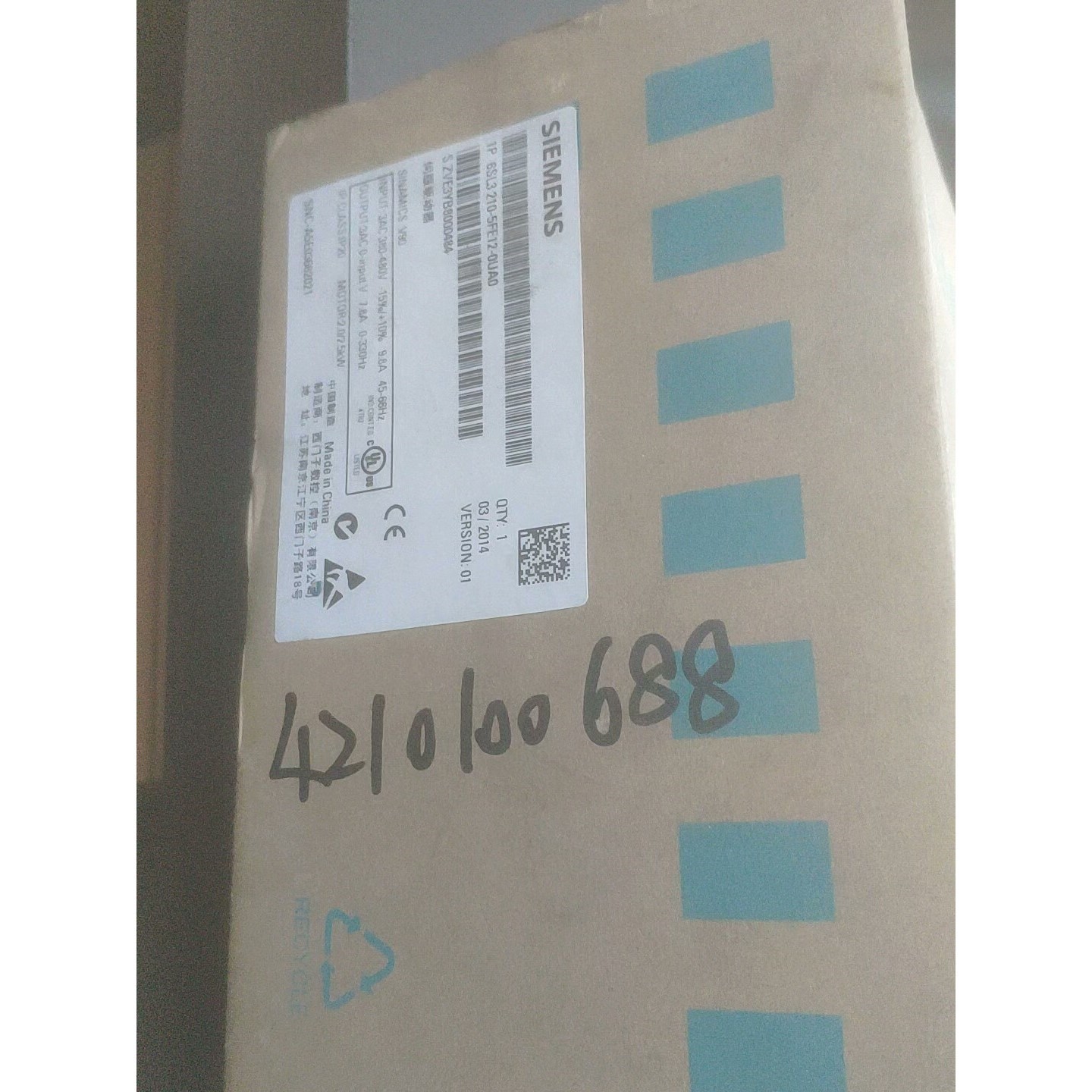 全新伺服驱动器6SL3210–5FE12–0UA0议价产品