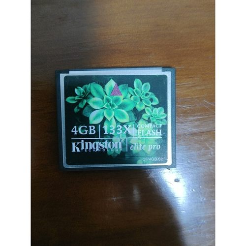 金士顿4GB CF卡,型号CF/4GB-S2,133X高速,议价产品
