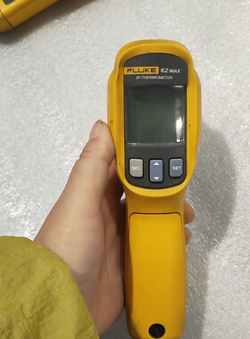 FLUKE福禄克62 MAX红外测温仪,黄色外壳,功能完好.议价产品