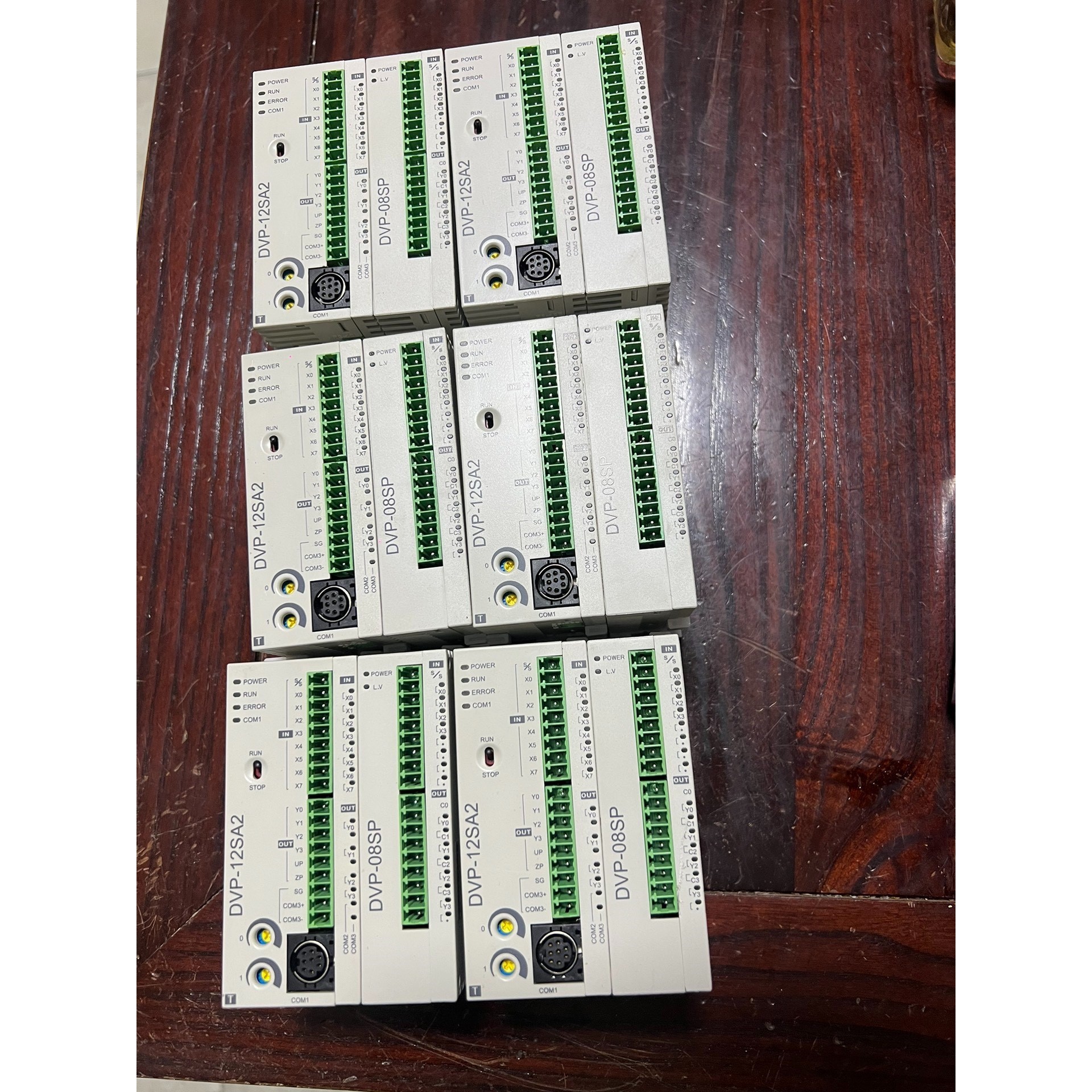 台达PLC模块,型号DVP-12SA2和DVP-08SN,功议价产品