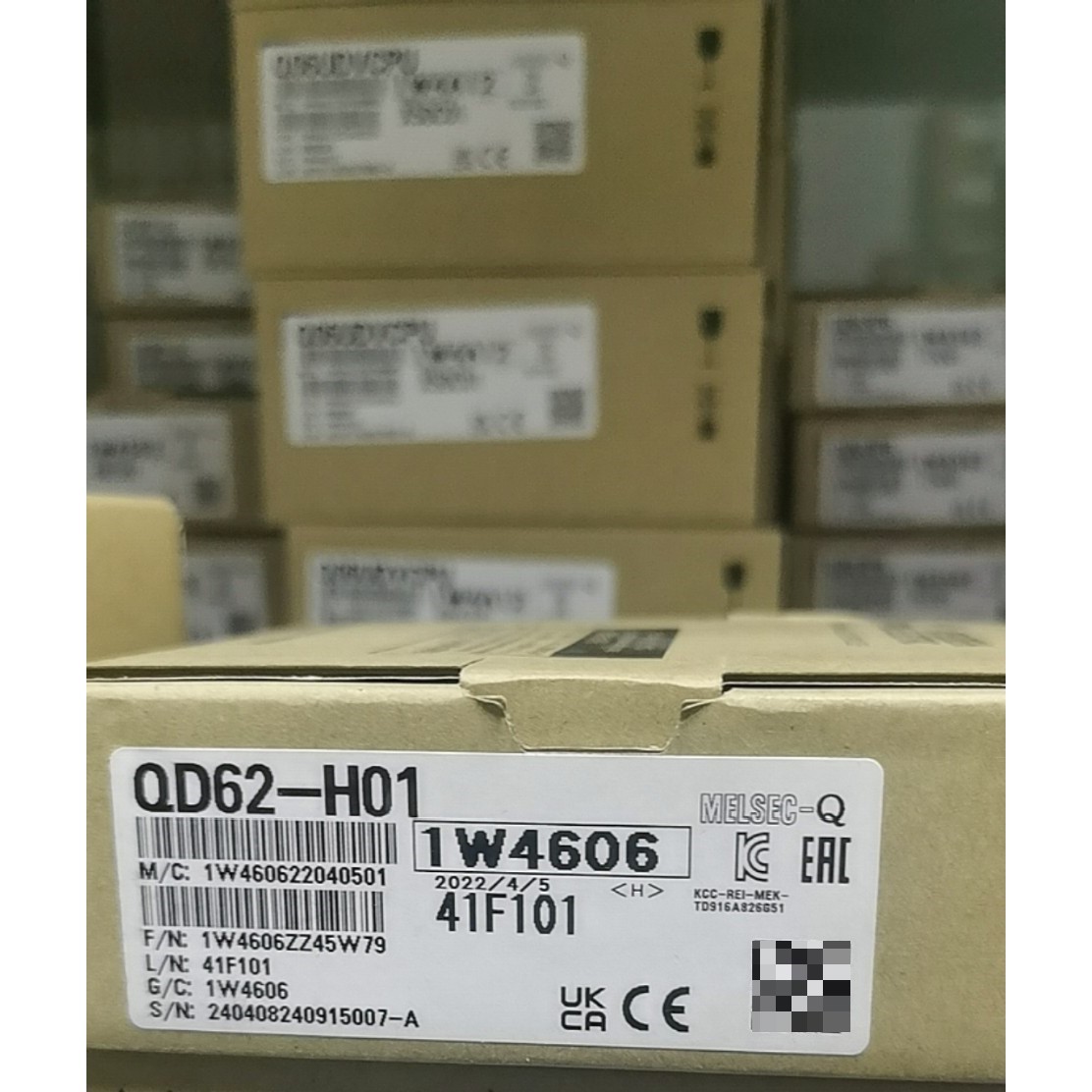 QD62-H01,全新原装.2022年4月生产议价产品