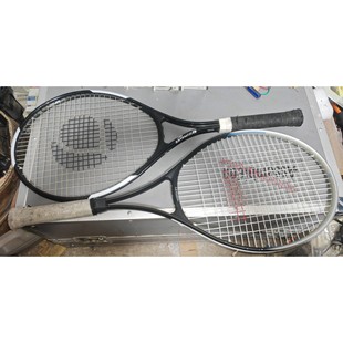 出两只网球拍,一个Artengo TR100,一个Aerod议价产品