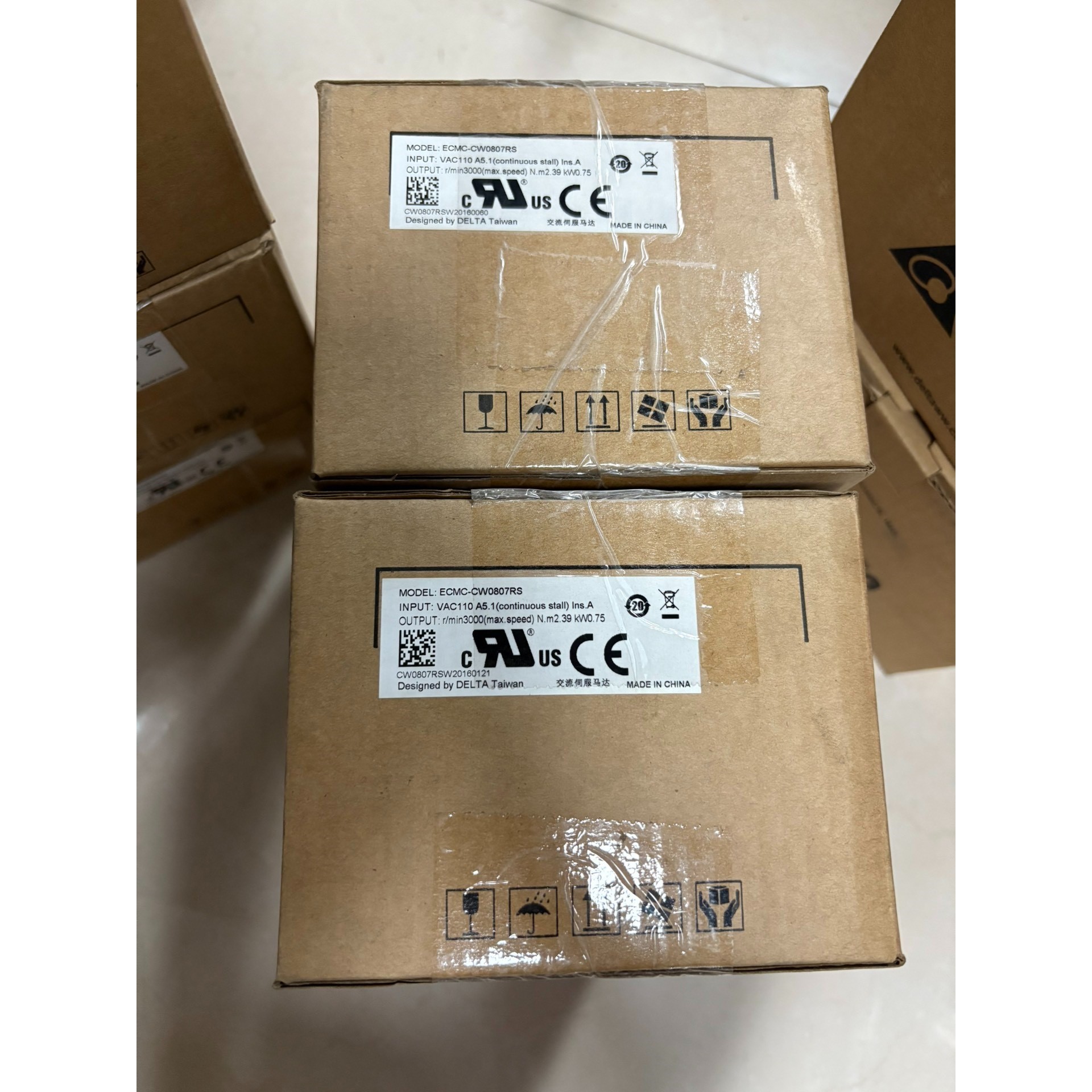 全新台达 ECMC-CW0807RS 750W伺服电机议价产品