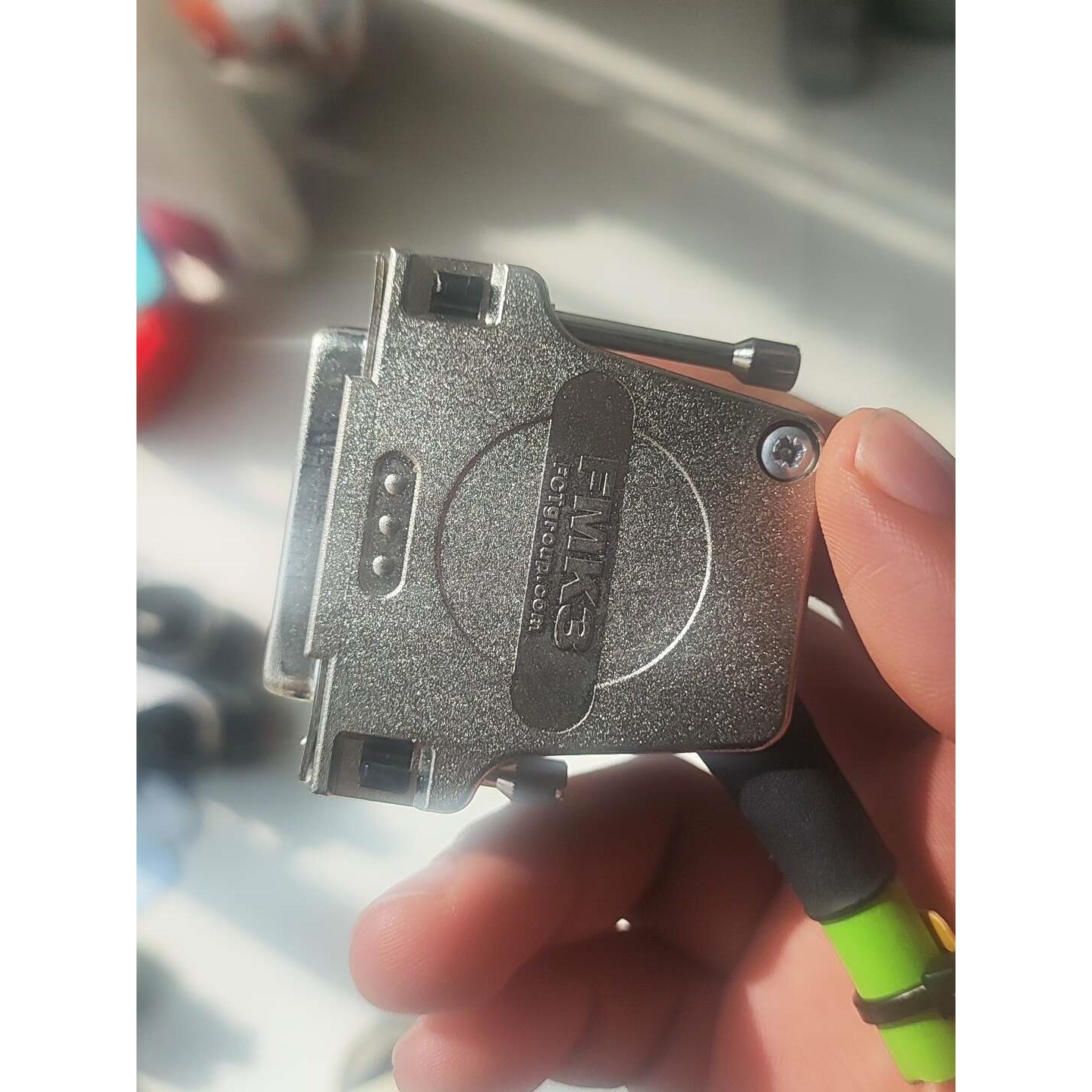 美国FMK3G二十五针金属外壳连接器,件,成色漂亮,议价产品