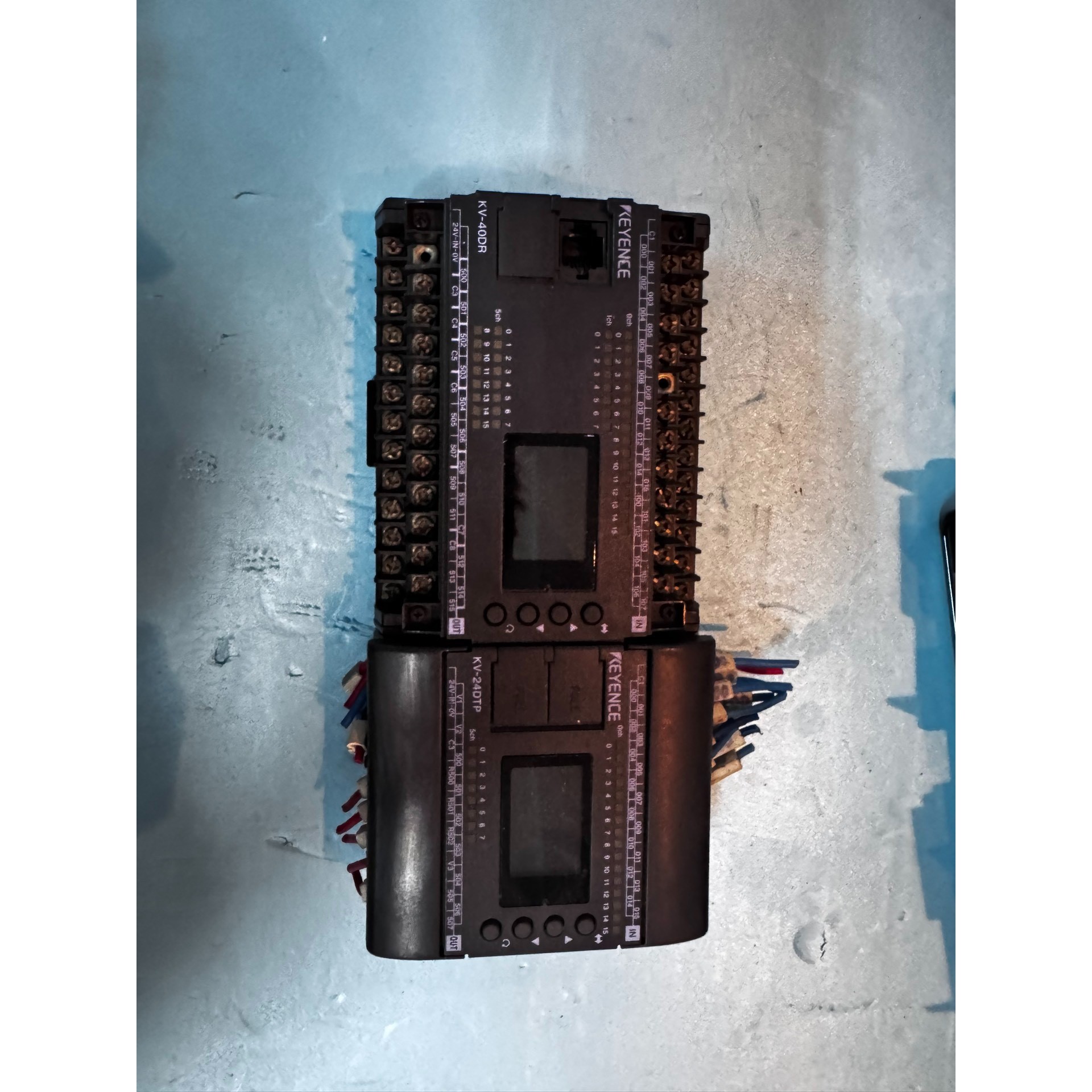 基恩士PLC KV-40DR和KV-24DTP,拆机品,成色议价产品