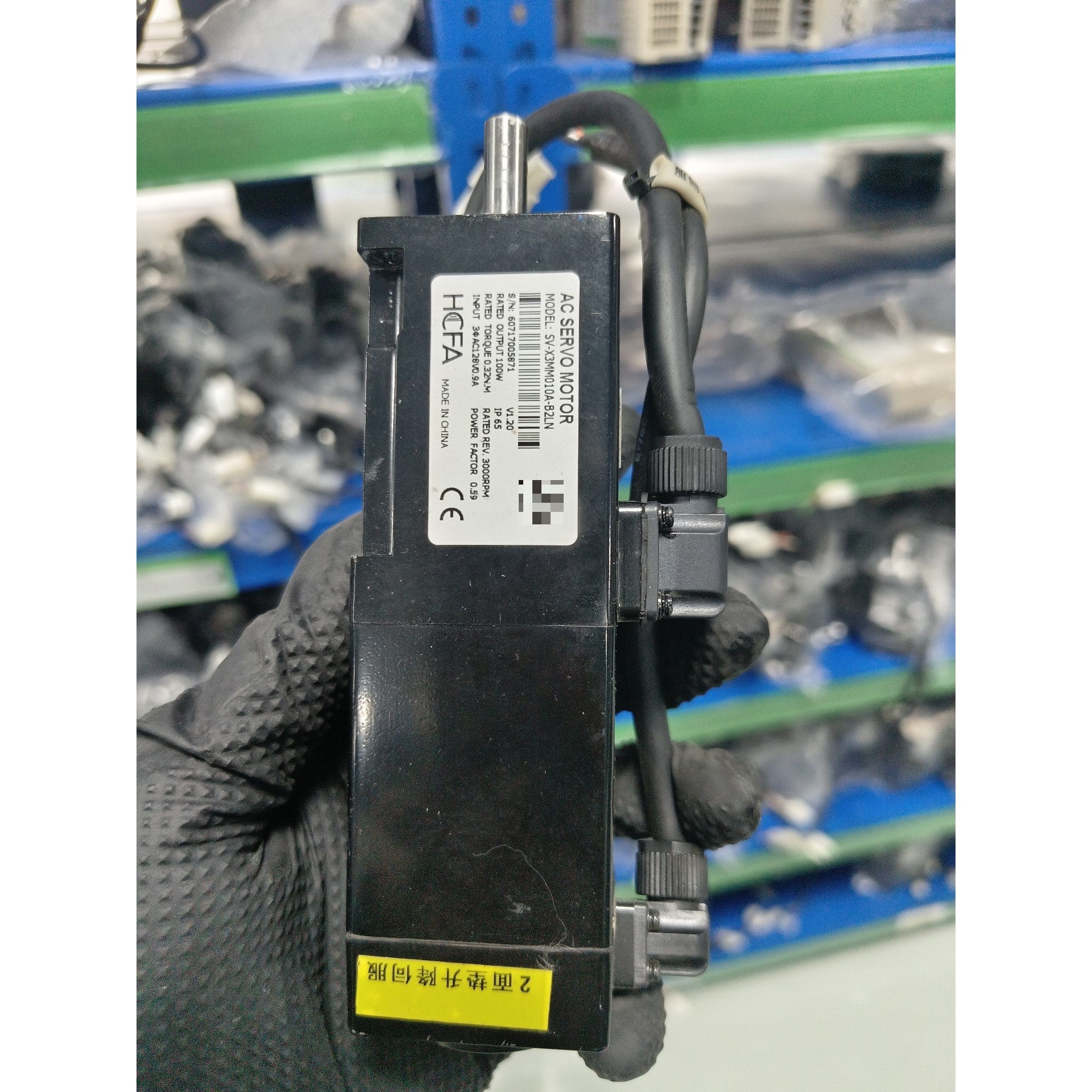 禾川 HCFA AC伺服电机,型号SV-X3MM010A-B议价产品