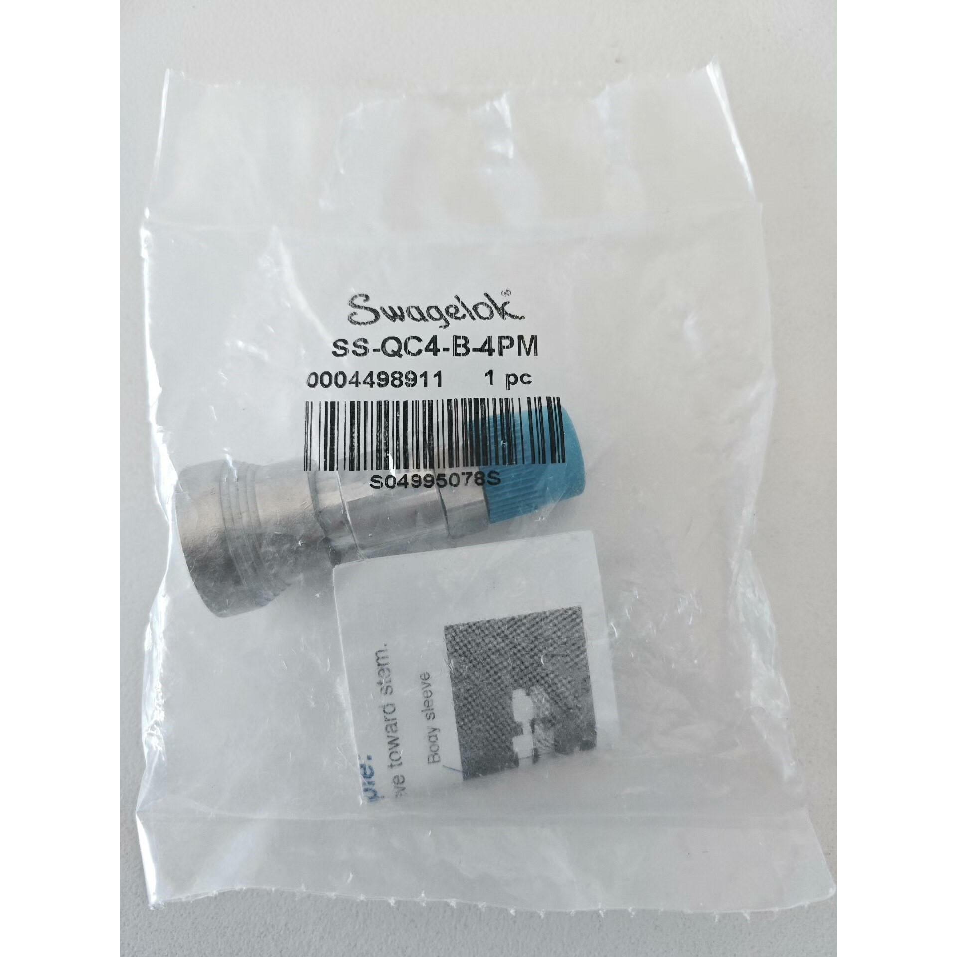 SS-QC4-B-4PM世伟洛克Swagelok ,全新原装议价产品