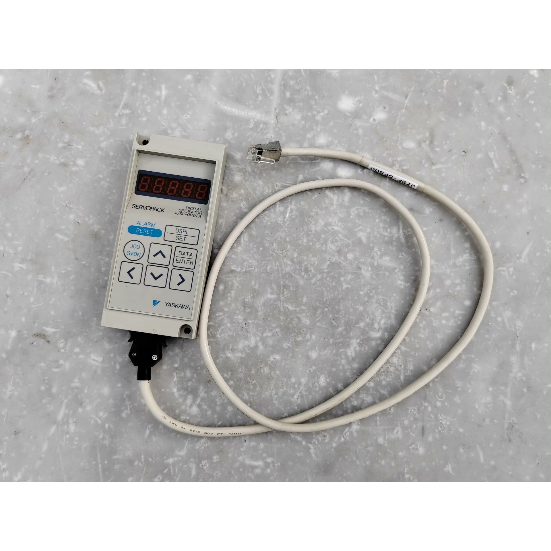 YASKAWA 安川手操面板 JUSP-OP02A,非功能问议价产品