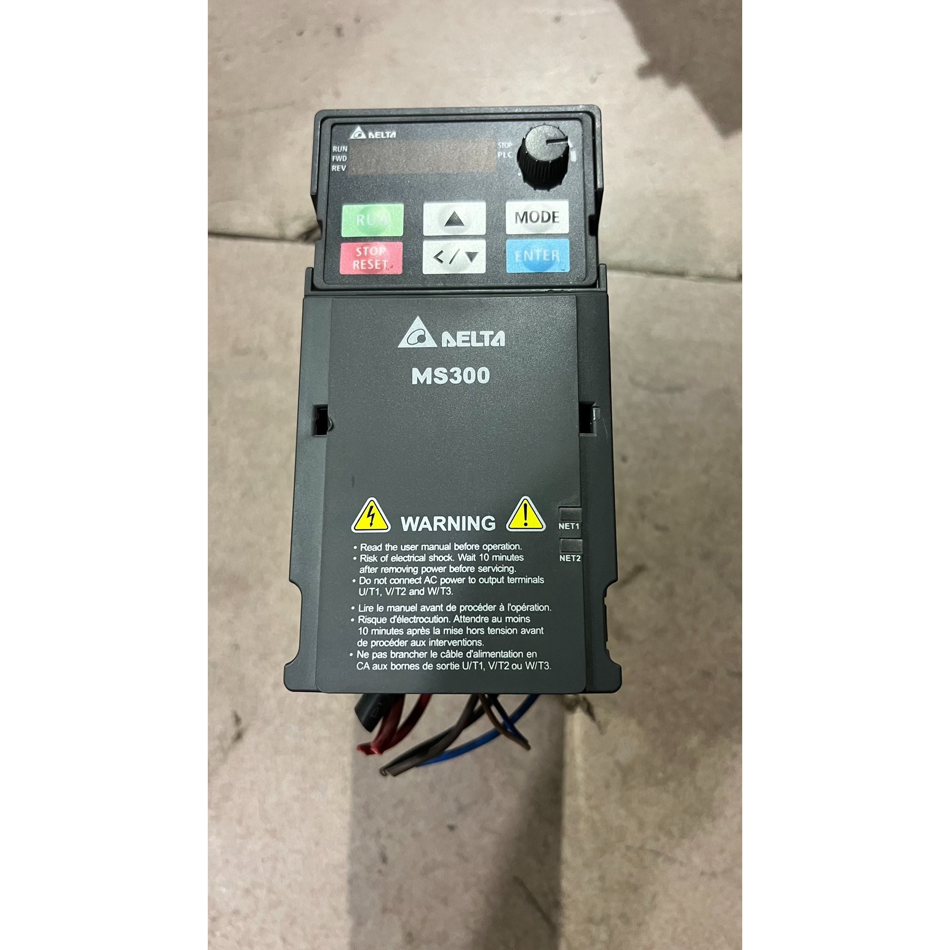 台达MS300变频器VFD4A2MS43ANSAA,1.5k议价产品