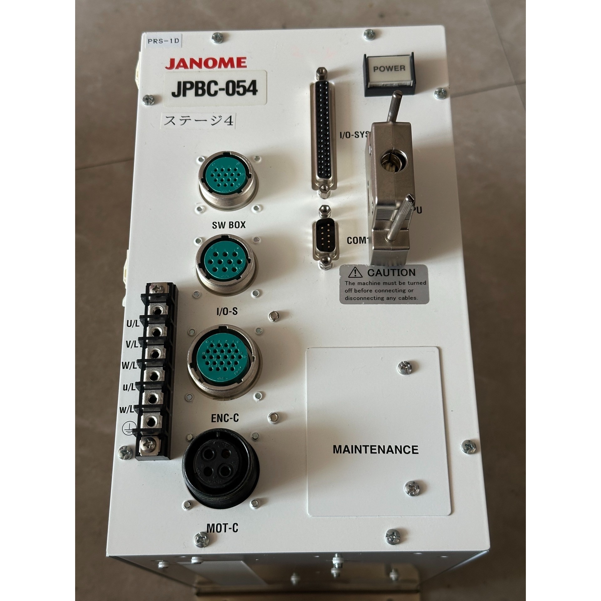 JANOME车乐美电子伺服控制器JPBC-054,最大负荷5议价产品