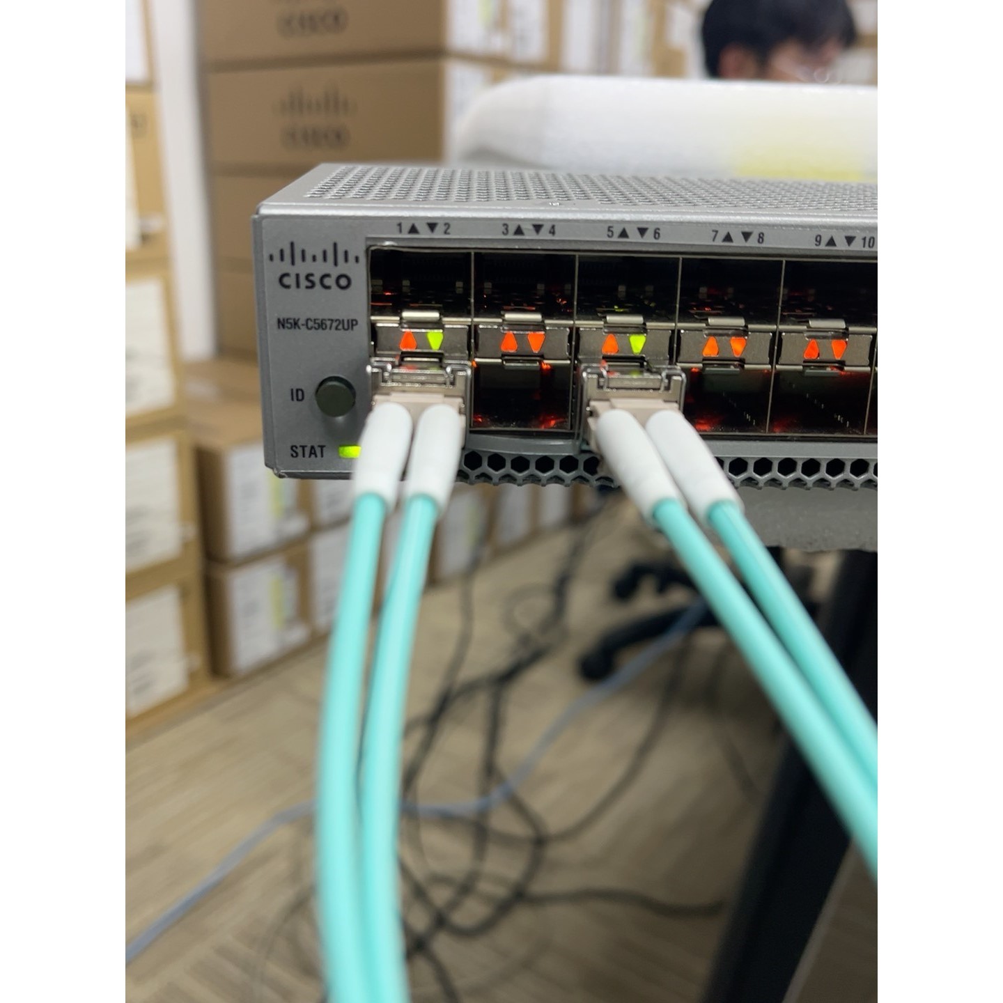 思科Cisco N5K-C5672UP 万兆核心交换机 48议价产品