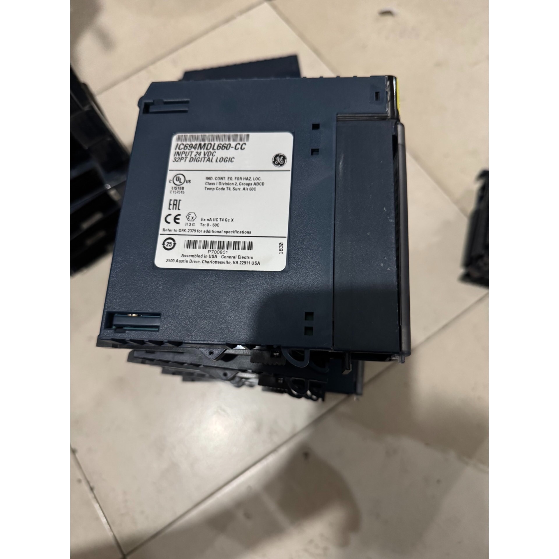 GE原装IC694MDL660-CC模块,24VDC输入,3议价产品