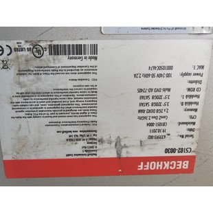 德國倍福BECKHOFF工控機C5102 0030議價產(chǎn)品