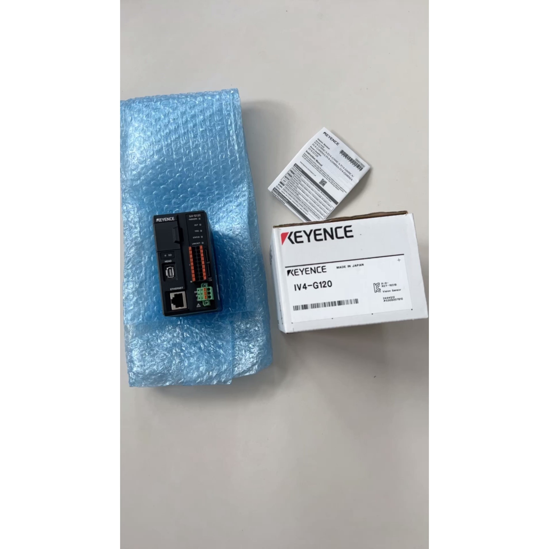 KEYENCE基恩士视觉传感器IV4-G120 全新原装议价产品