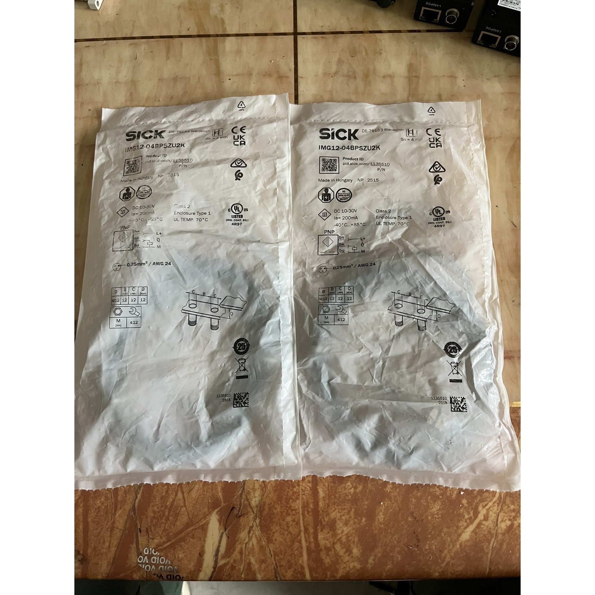 全新SICK西克接近开关IMG12-04BPSZU2K,匈牙议价产品