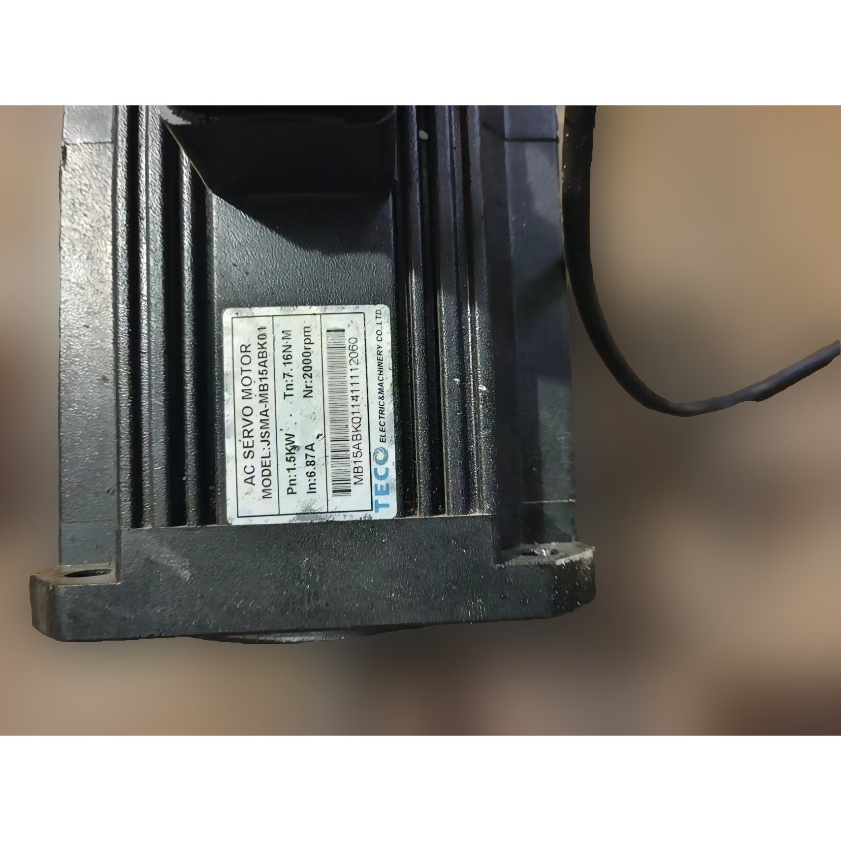 东元伺服电机 JSMA-MB15ABK01,468,JS议价产品