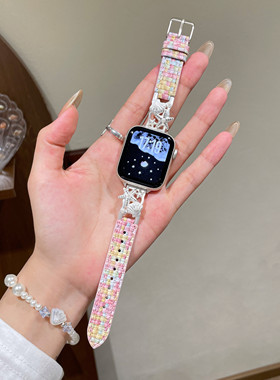 适用华为gt6手表FIT5表带watch4皮质gt4/3手环11荣耀5腕带苹果s11