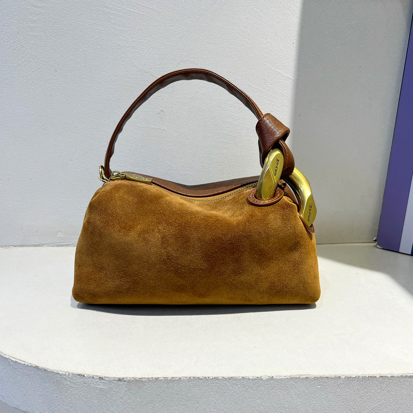 玛莎爱贝儿磨砂皮手提枕头包软皮波士顿包女包2025新款单肩斜挎包,箱包皮具/热销女包/男包,通用款女包,淘宝优惠券,粉丝福利购,淘宝优惠卷