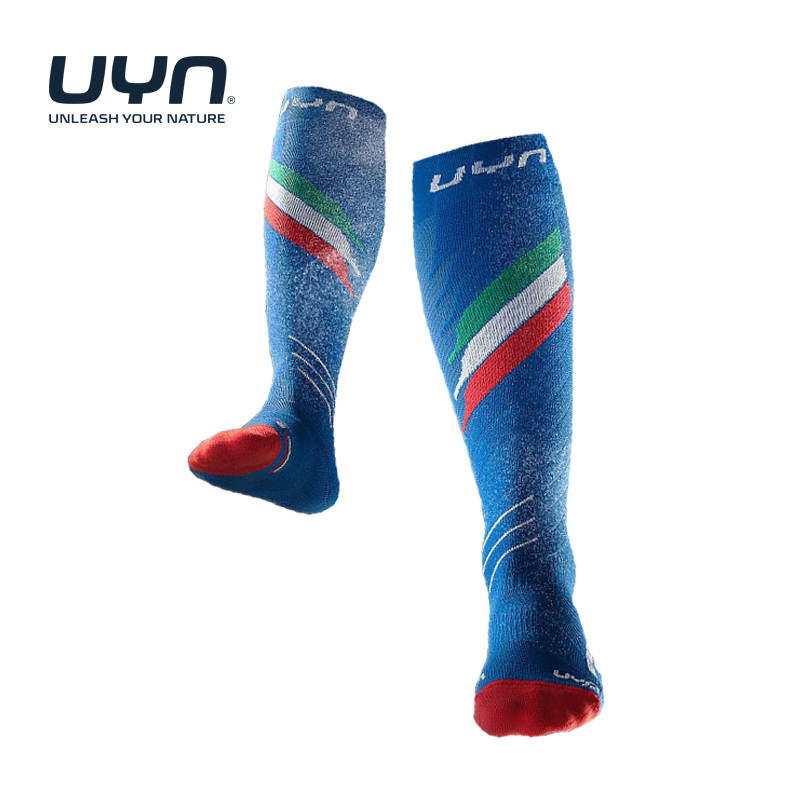 透气减震防滑速干意大利滑雪袜