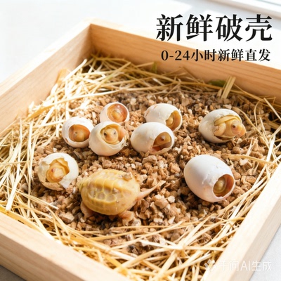 白化变异草龟宠物龟活体