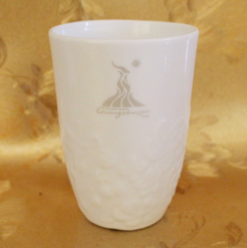 醴陵瓷器 红官窑创意陶瓷 广州亚运会 纪念瓷亚运杯 茶杯水杯陶瓷