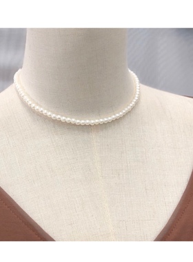 晚时光同款MINI珍珠锁骨链