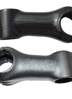 碳纤维山地公路自行车把立3K碳纹立管折叠车小轮车龙头把立管31.8