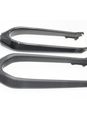 全碳纤维山地自行车碟刹前叉28.60开档110mm快拆直管锥管筒轴超轻