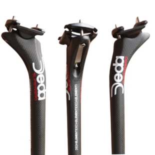 DEDA碳纤维公路山地自行车座管坐杆3K纹后飘坐管27.2 31.6mm 30.8