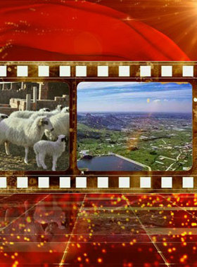 2022年EDIUS农村工作片头模板红色风格宣传片头模板