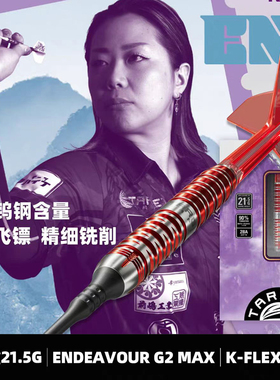 TARGET探极ENDEAVOUR二代max 90钨钢软镖佐藤かす美直筒21.5克2BA