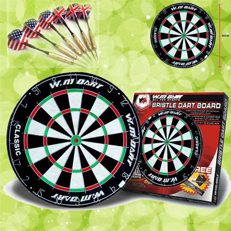 德国威玛斯肯尼亚进口麻18寸飞镖麻靶专业训练硬式飞镖靶盘送6镖