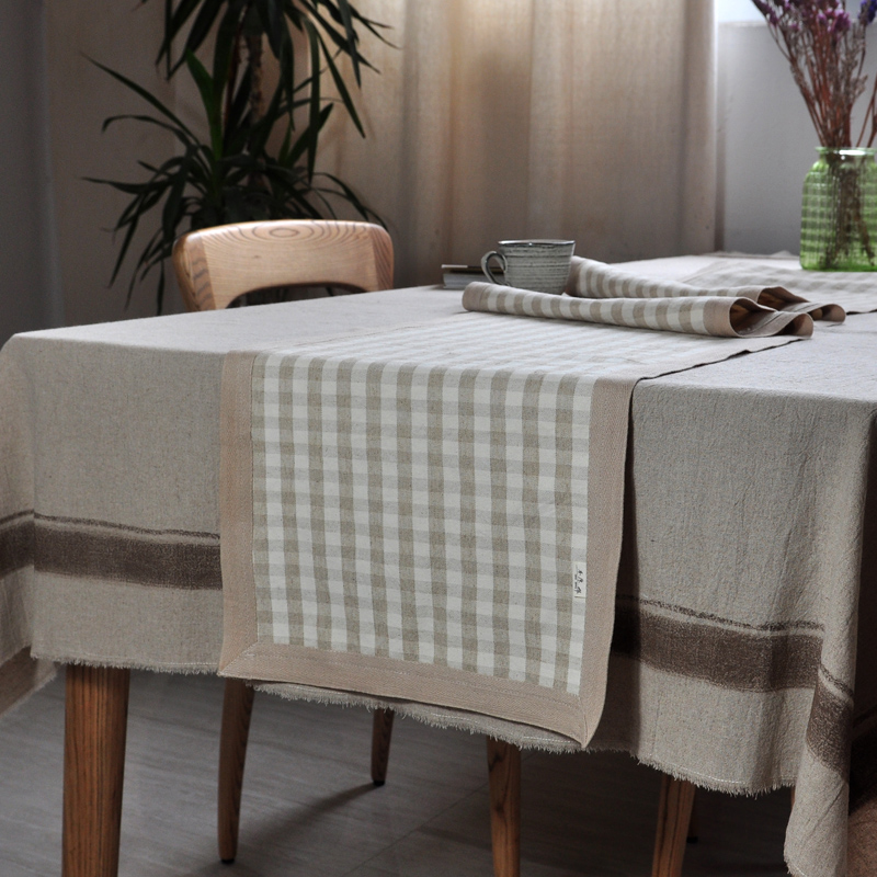 餐桌旗轻奢华北欧ins高档盖布