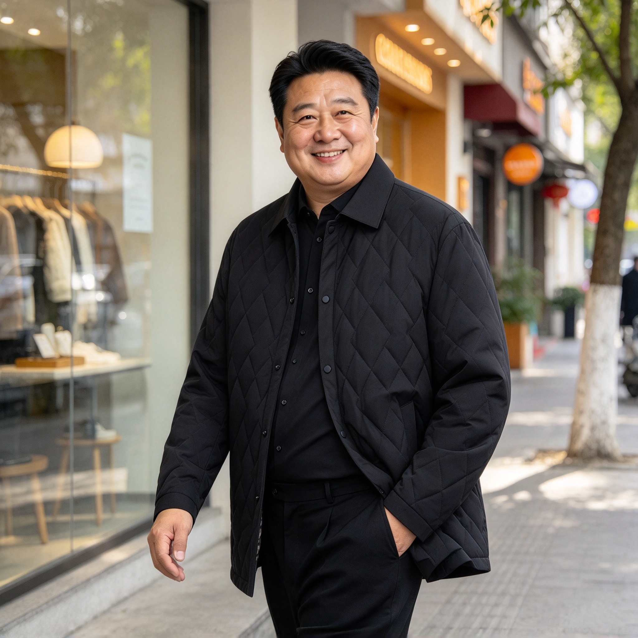 26新中老年人胖子父亲秋冬男装加肥加大码男士棉衣宽松翻领棉袄6X