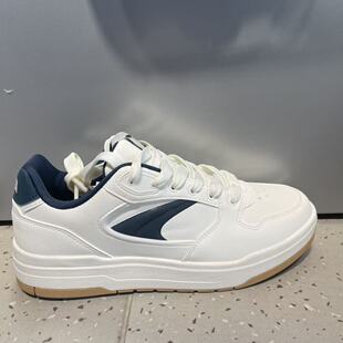 安踏2026春月影丨低帮休闲板鞋男百搭潮流运动鞋滑板鞋112618016