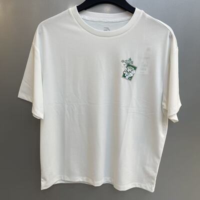 安踏夏冷萃T女宽松透气短袖T恤