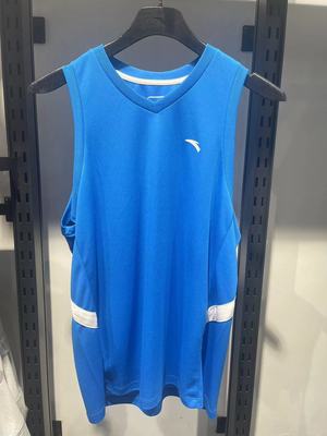 安踏2023夏速干男比赛篮球服套装