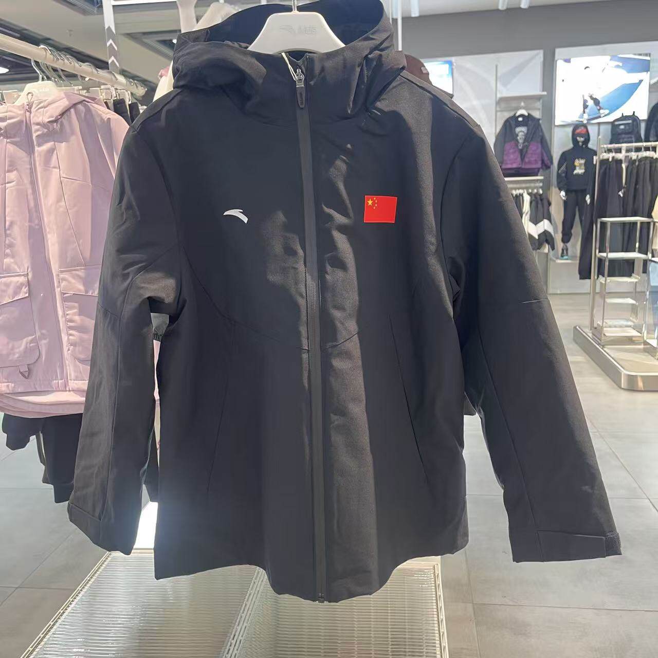 安踏儿童男大童2025冬新款保暖加绒厚外套三合一羽绒服T52547603