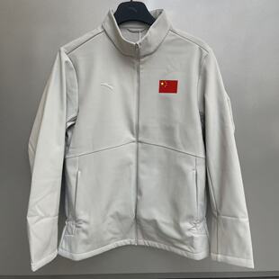 安踏2025冬季新款国家队国旗系列男子加绒梭织运动外套152547631